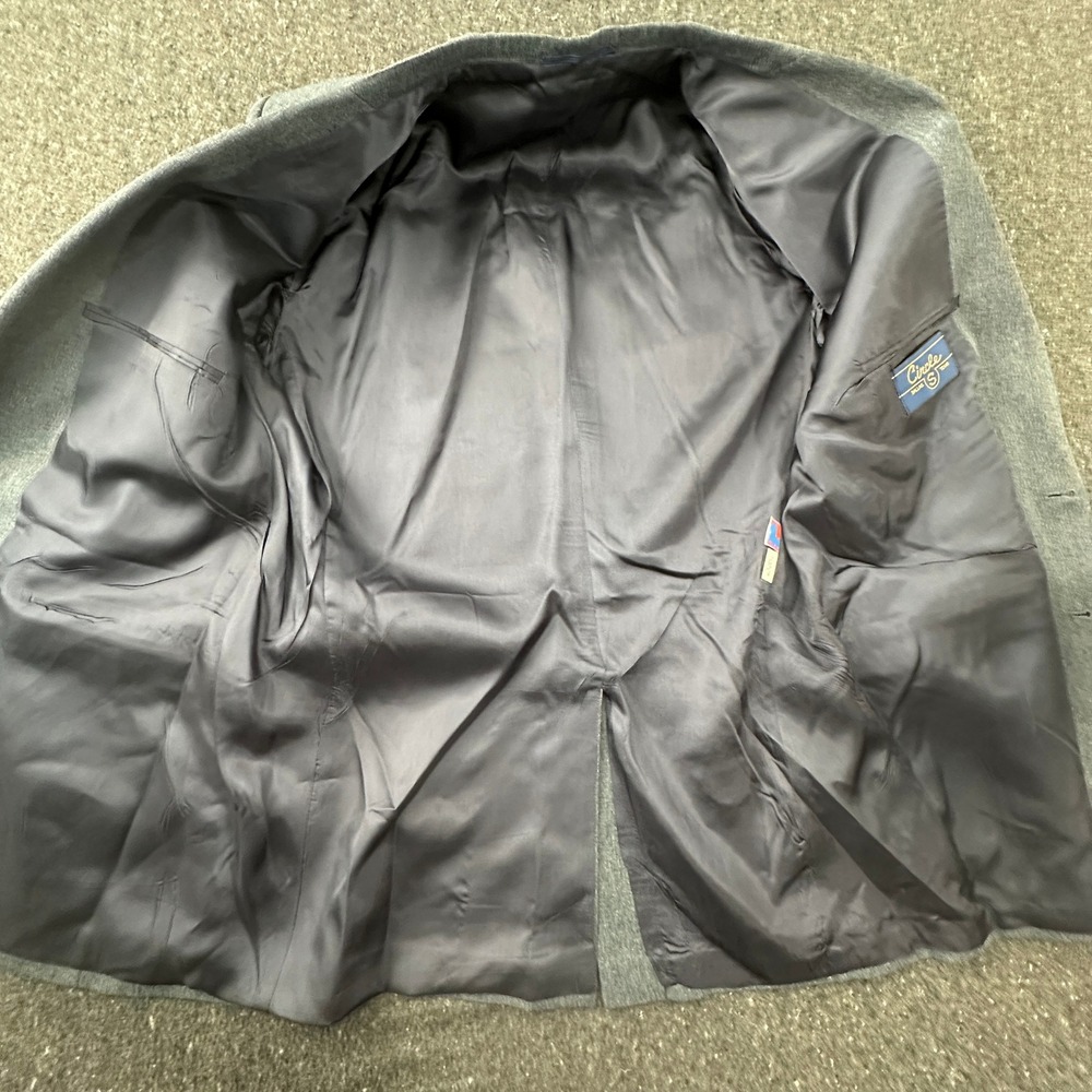 Circle S Dallas Texas Boise Western Suit 46L Charcoal Gray Jacket 38W Trousers - Picture 6 of 16